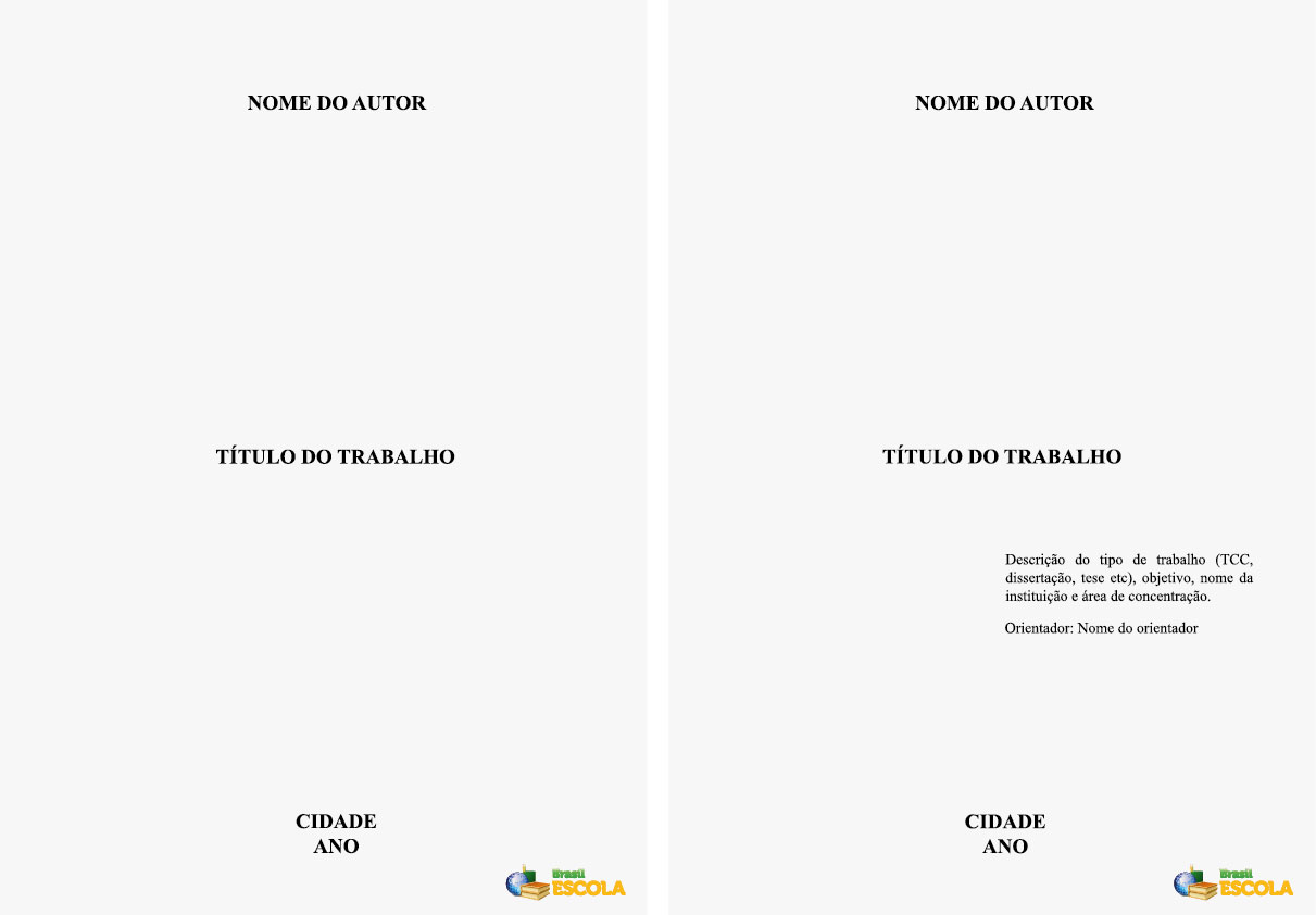 capa ABNT vs capa criativa qual escolher