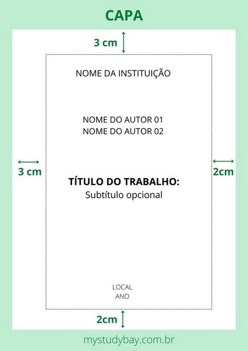 ideias criativas para capa de trabalho ensino médio