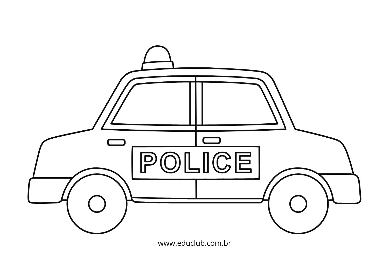 tipos de carros para colorir