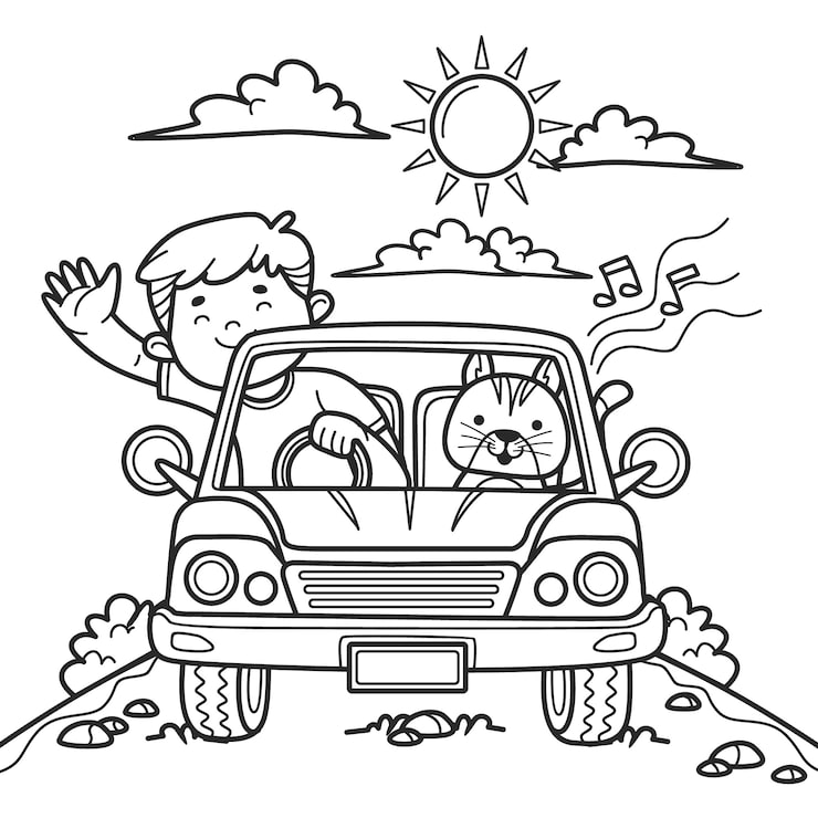 pintar carros infantis