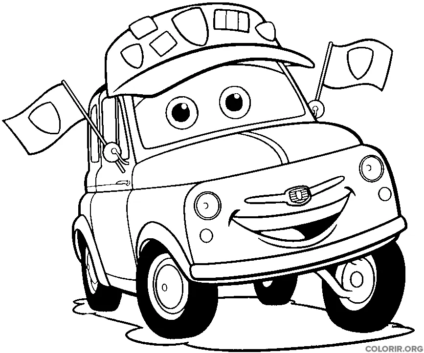 desenhos de carros para imprimir