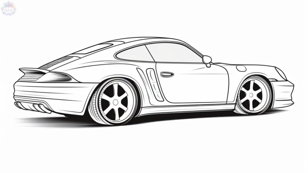 tipos de carros para desenhar e pintar