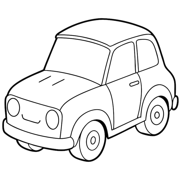 desenhos de carros para colorir e imprimir grátis