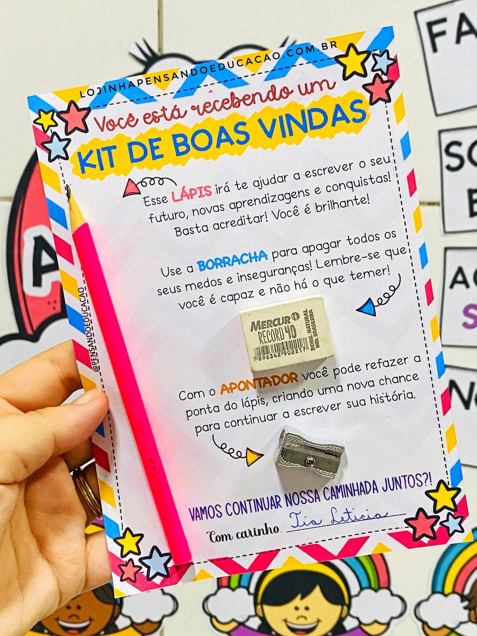 mensagem de boas vindas para alunos novos