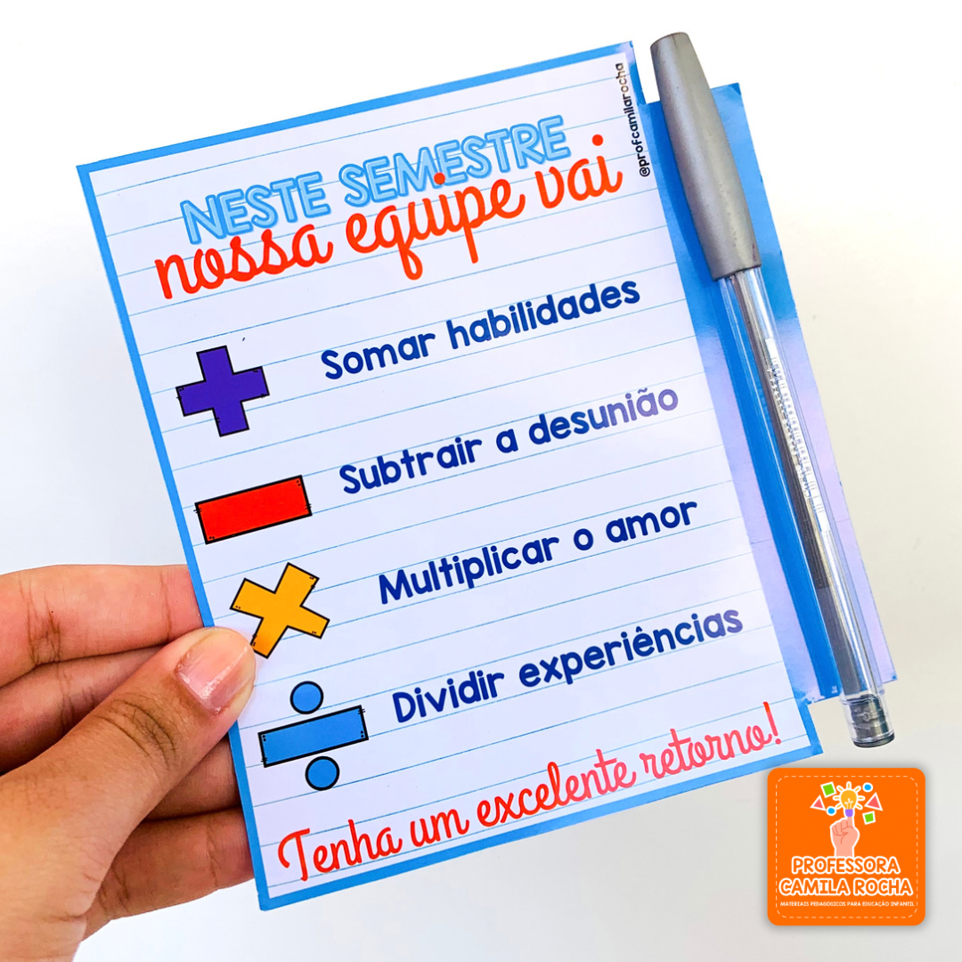 cartão boas vindas educação infantil para imprimir