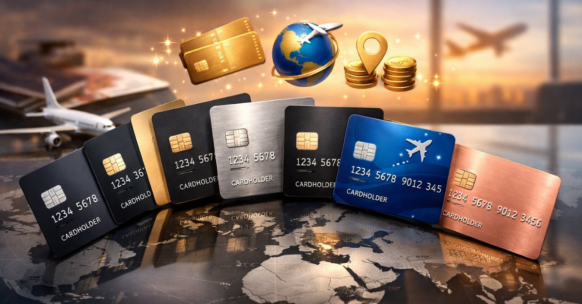 5 ideias de títulos:
1. Cartões de Crédito Sem Anuidade em 2026: O Guia Completo para Acumular Milhas
2. Como Escolher o Cartão Ideal para Milhas em 2026: Anuidade Zero e Benefícios Exclusivos
3. Investimento e Cartões Black: A Chave para Isentar a Anuidade em 2026
4. C6 Bank vs. LATAM Pass Itaú: Qual o Melhor Cartão para Milhas em 2026?
5. Desvendando o Programa Inter Loop: Pontos que Viram Milhas TudoAzul em 2026