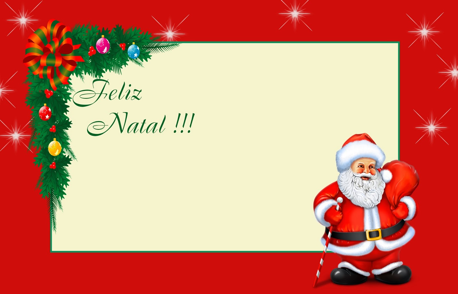 mensagens para cartão de natal