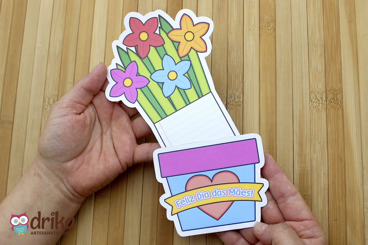 Onde Encontrar Modelos Grátis de Cartão de Dia das Mães para Imprimir e Personalizar