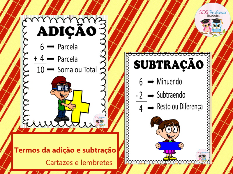 cartazes matemáticos para imprimir