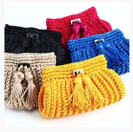 Carteiras de Crochê: Do Minimalismo ao Luxo