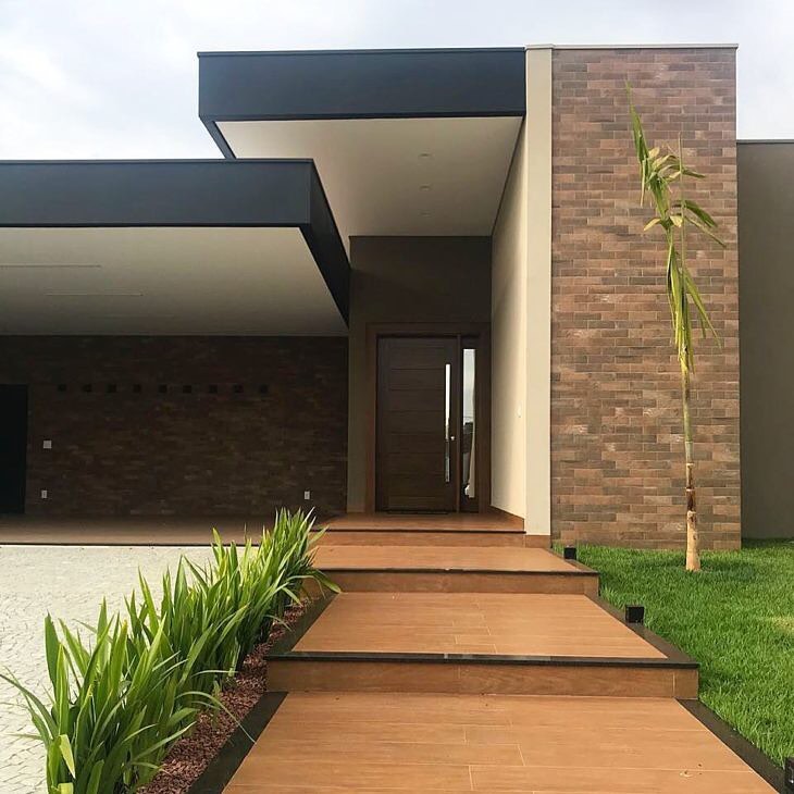 ideias de garagem para casa moderna