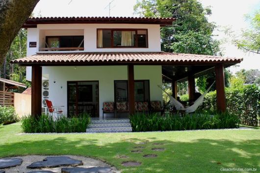 decoração de varanda de casa