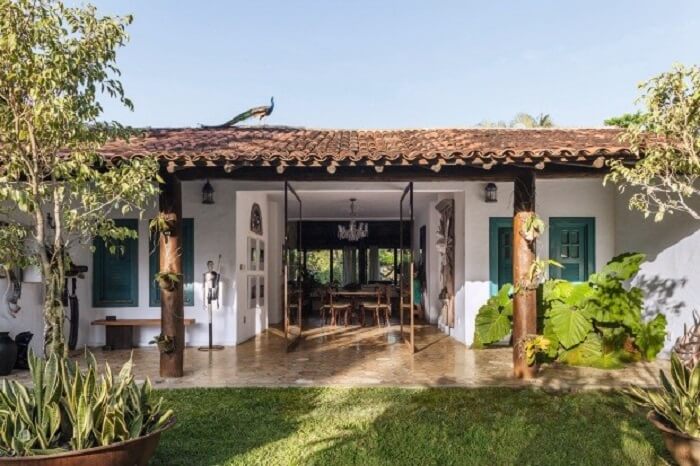 casa de fazenda moderna