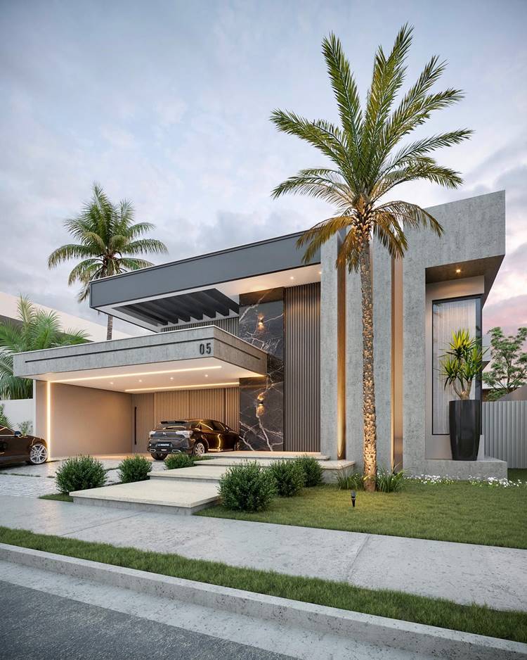 casa de fazenda moderna