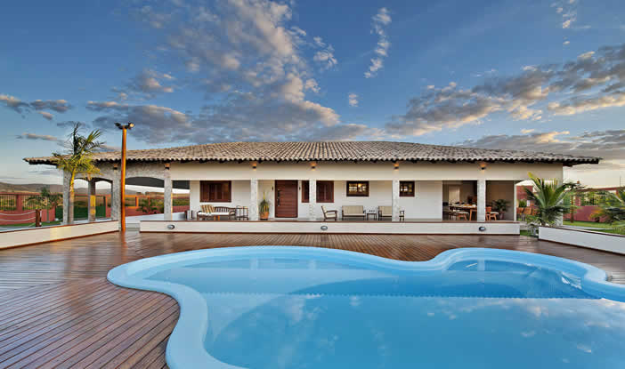 casa de fazenda moderna