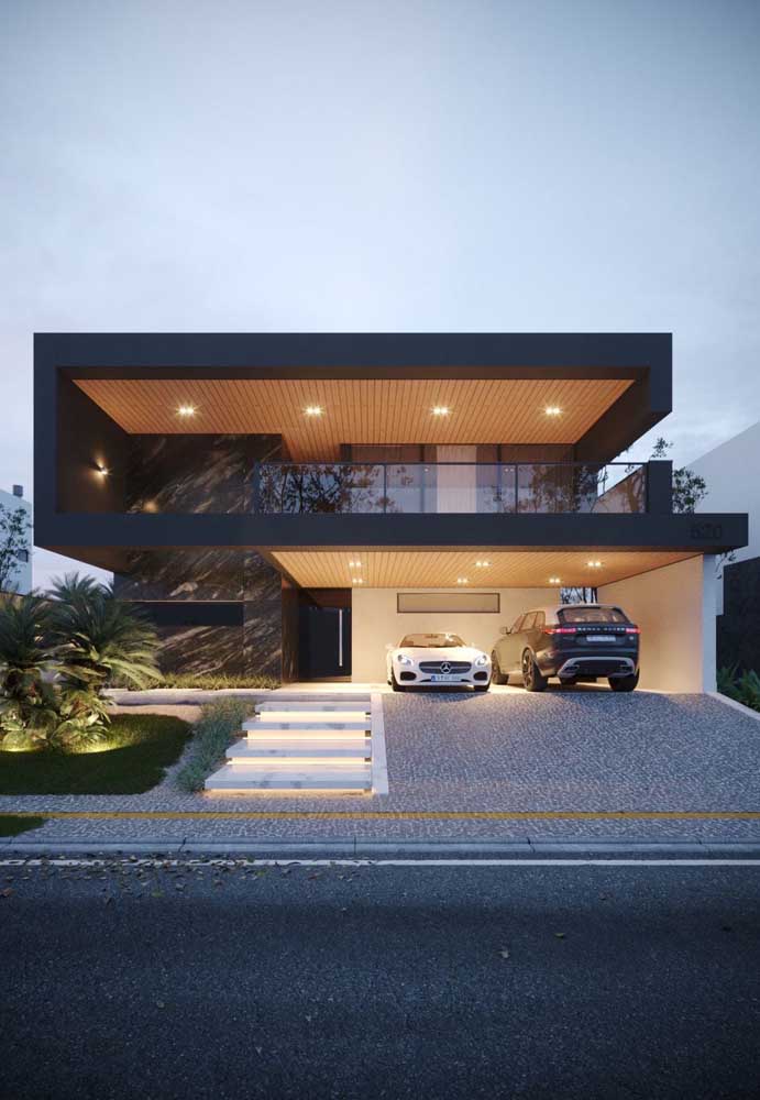 arquitetura de casas de luxo