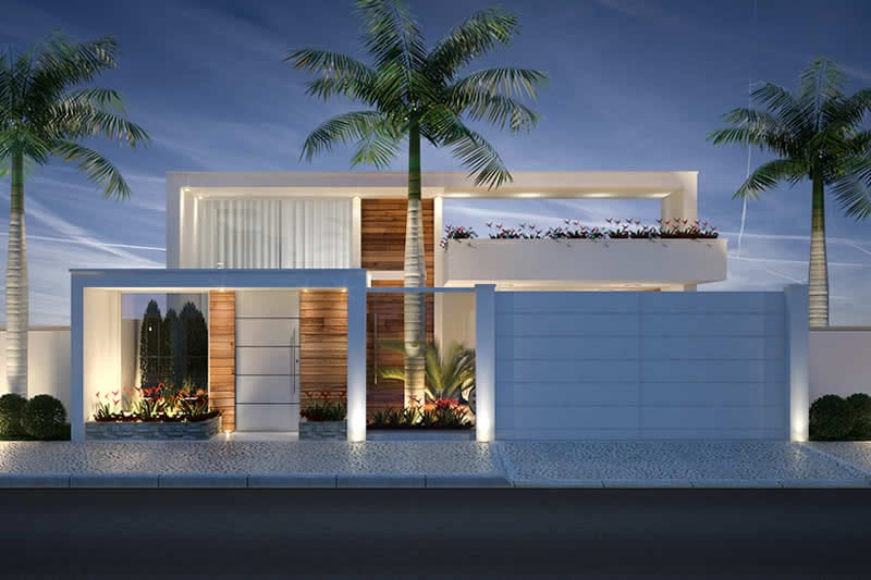 casas de luxo com piscina