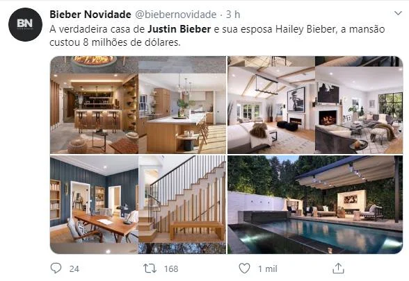 casa do justin bieber