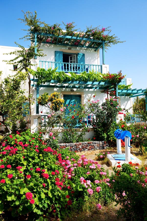 casas de praia estilo grego