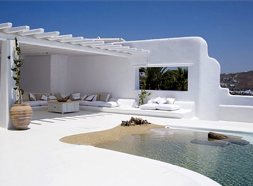 Transforme sua casa com o frescor do estilo Santorini