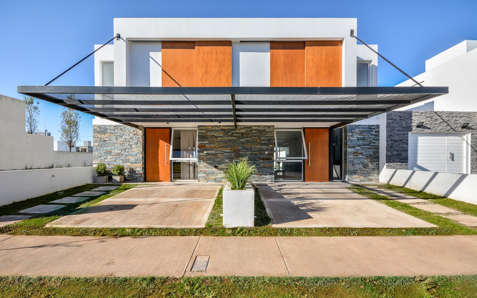 ideias de projetos casas geminadas modernas