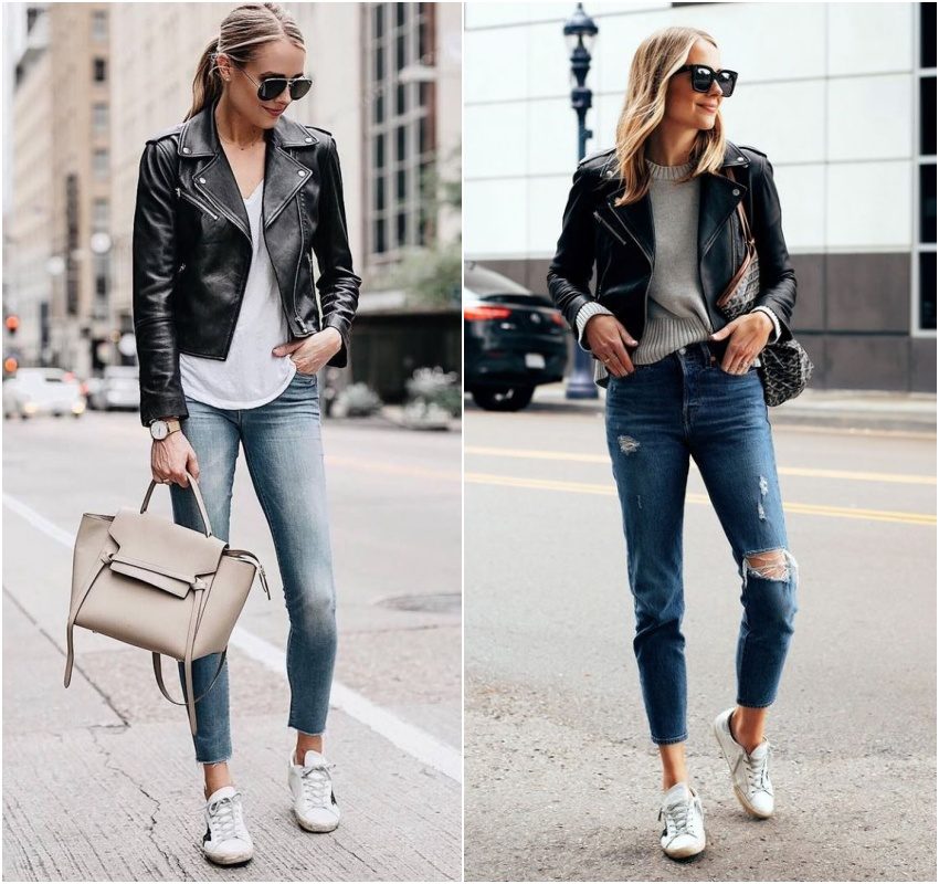 5 estilos de jaqueta de couro feminino que nunca saem de moda