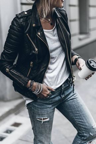 Como escolher entre couro legítimo e sintético para seu casaco feminino