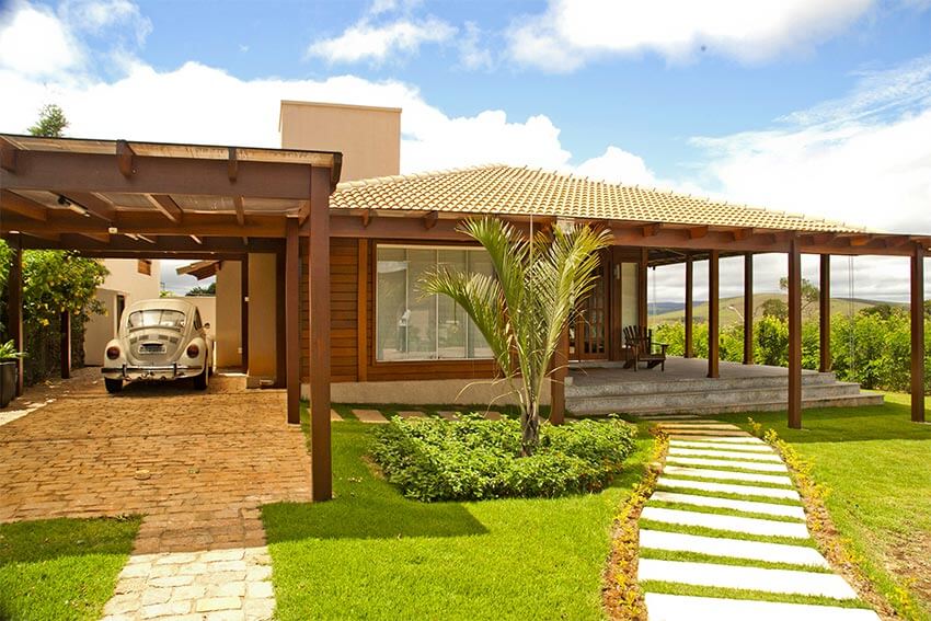 projetos arquitetônicos em madeira