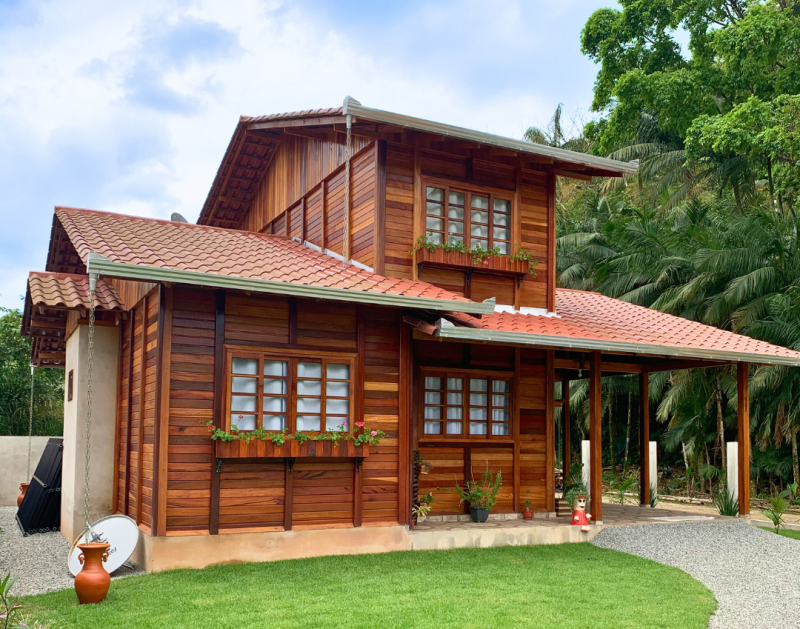 arquitetura sustentável com madeira