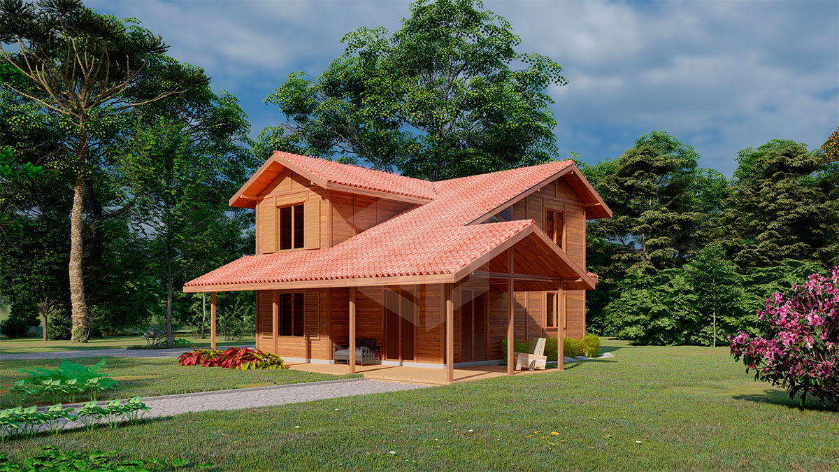 Casas pré-fabricadas de aço