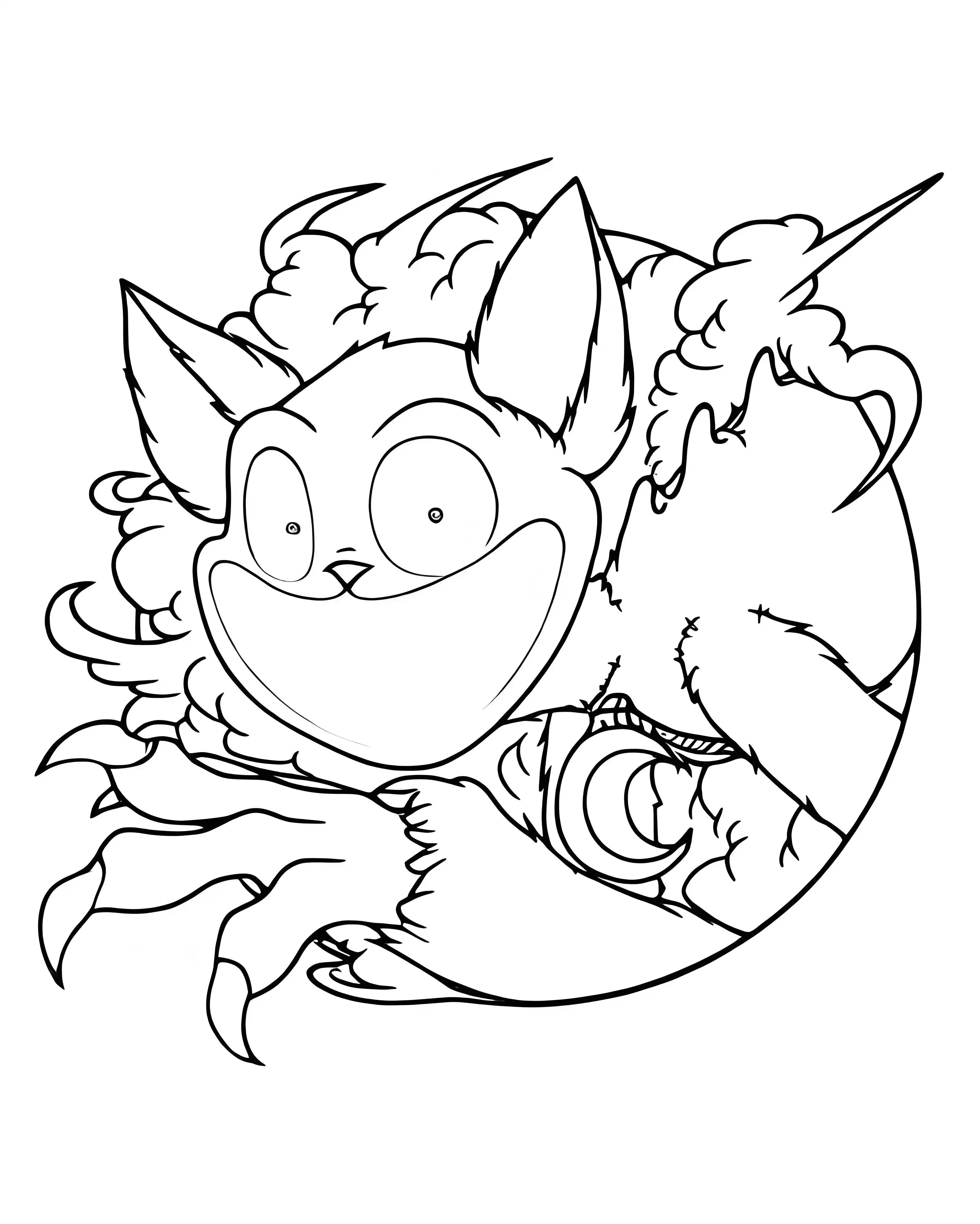 Desenho do Catnap para imprimir