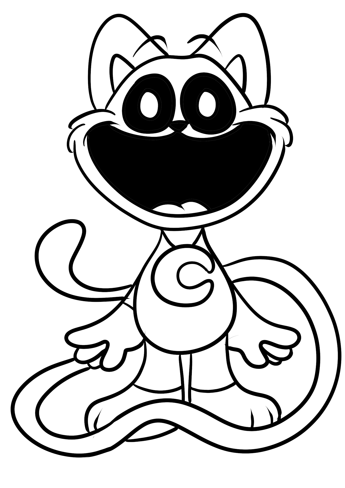 Poppy Playtime Chapter 3 coloring pages