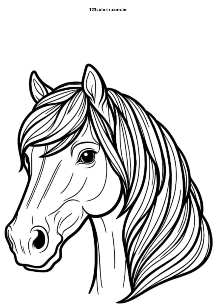 erros comuns ao colorir cavalos realistas