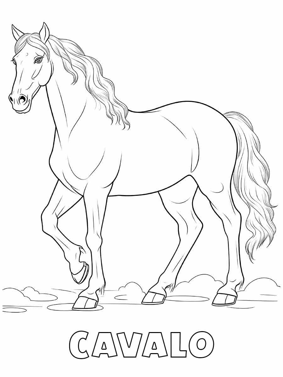 erros comuns ao colorir cavalos realistas