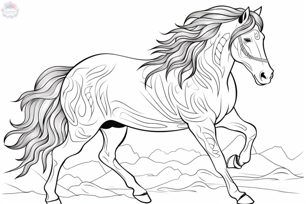 erros comuns ao colorir cavalos realistas