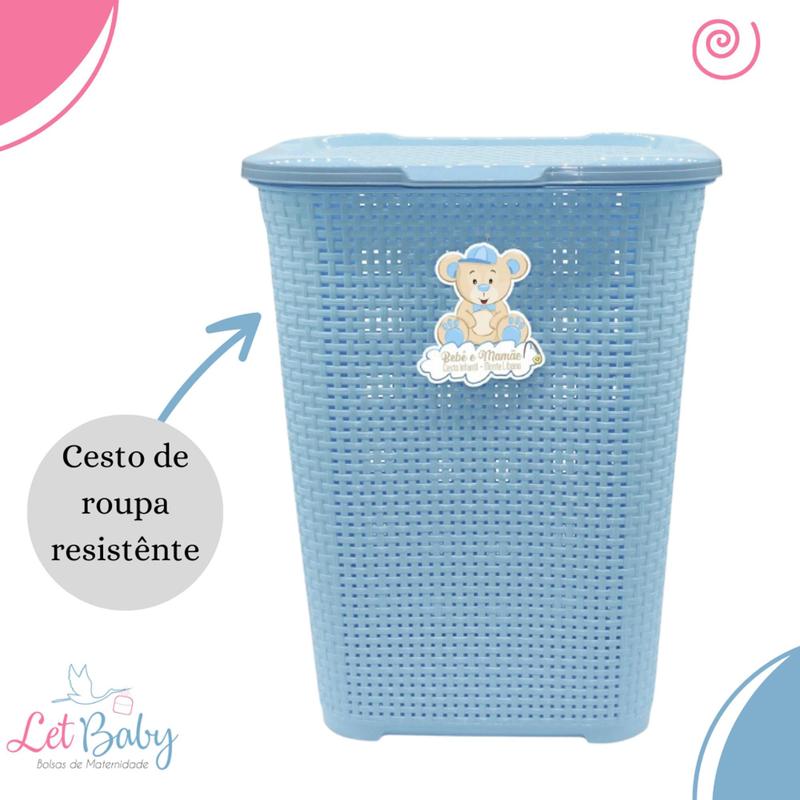 cesto de roupa infantil