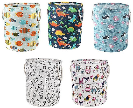 Onde encontrar cestos de roupa infantil baratos e com qualidade