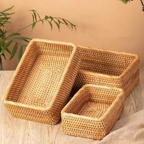 Onde comprar cestos de vime baratos e de qualidade