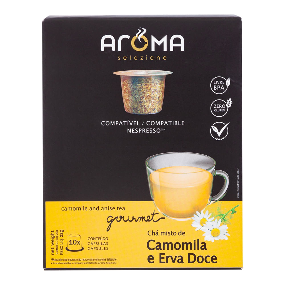 chá de camomila com erva doce para dormir