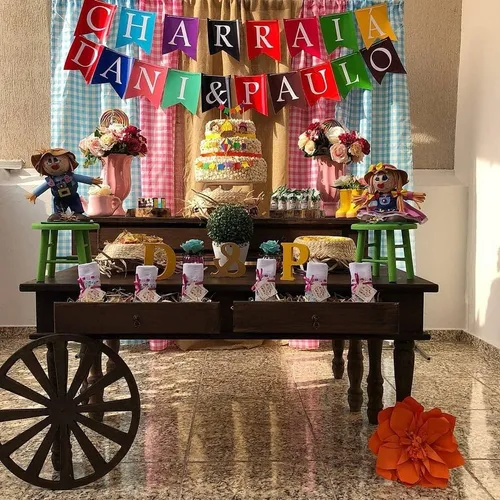 cha de cozinha decoracao festa junina