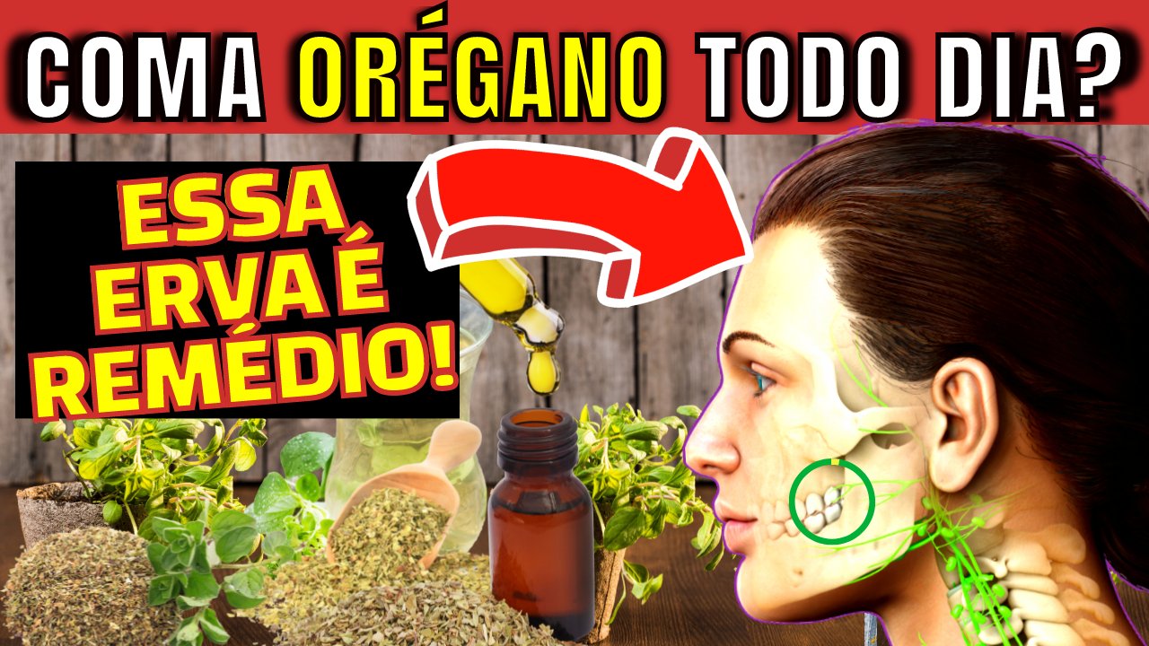 chá de orégano para tosse