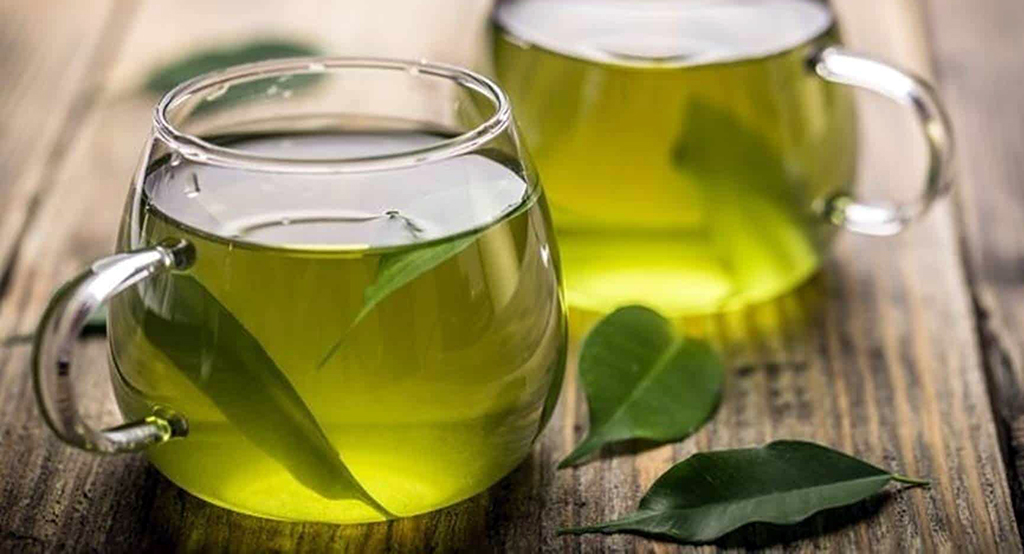 cha folha de abacate