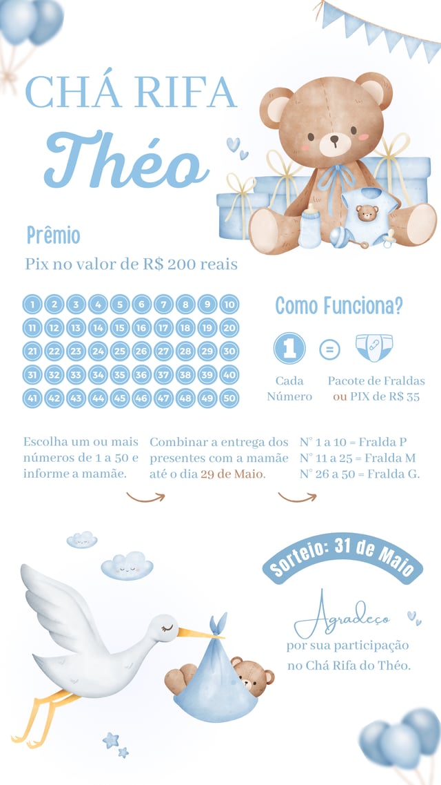 Chá Rifa de Fraldas: Economia e Praticidade para Futuras Mamães