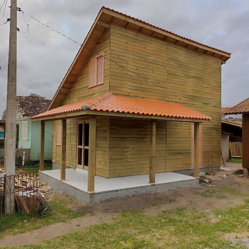 Projetos de chalés de madeira
