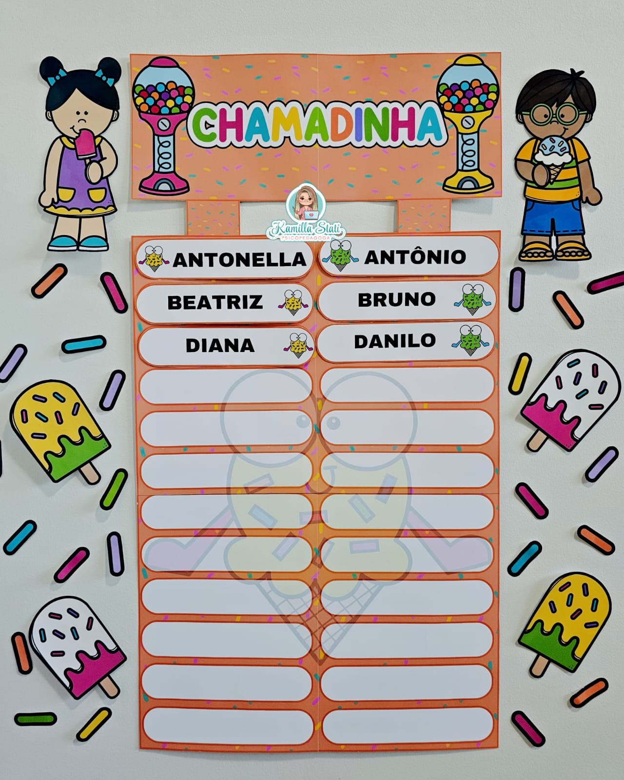 modelos de chamadinha para imprimir