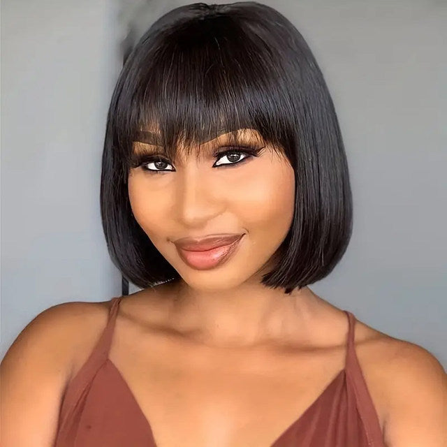 O Poder Rejuvenescedor da Franja Minimalista no Corte Chanel