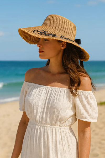 chapeu de praia feminino