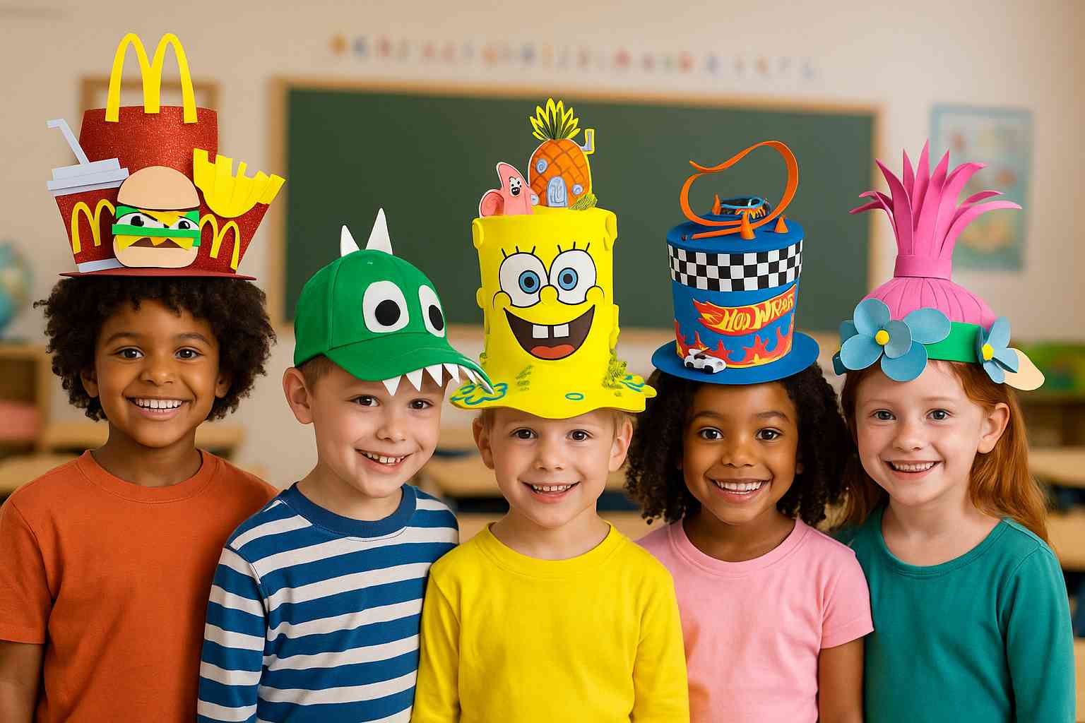 ideias de chapeu maluco para concurso