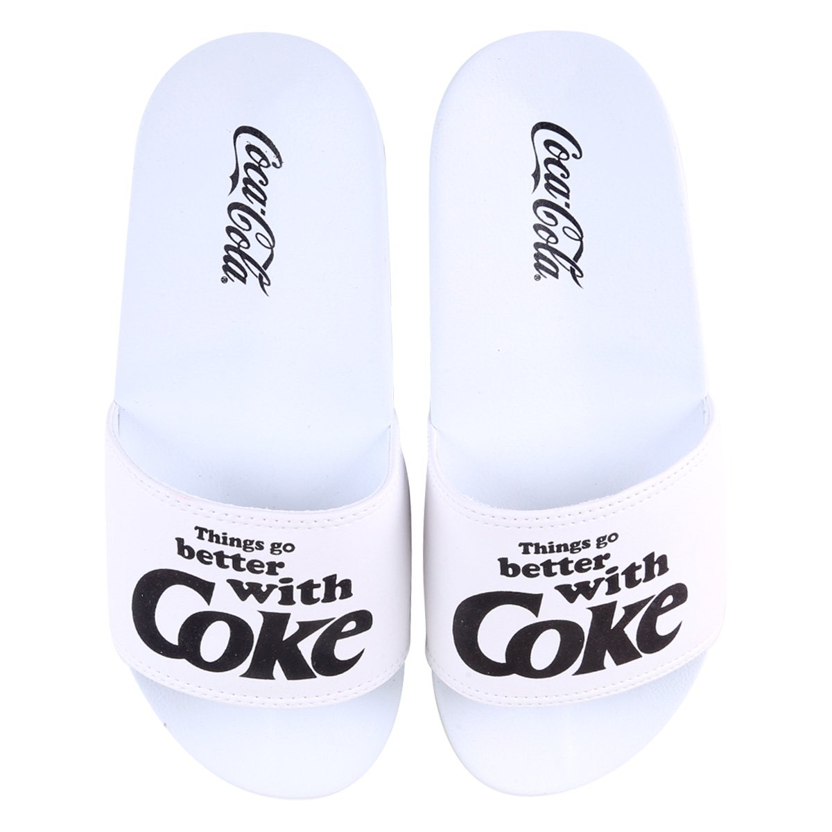 chinelo da coca cola