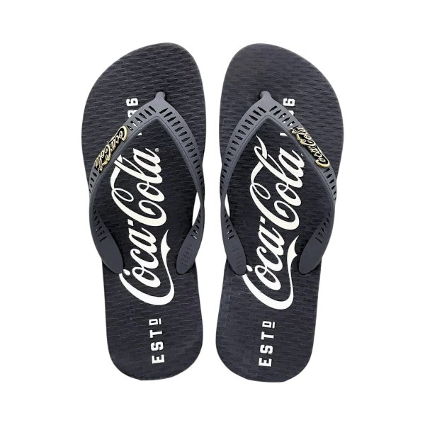 chinelo coca cola masculino preço